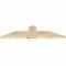 Ekena Millwork Eugene Rough Sawn Timber Gable Bracket, Douglas Fir, 48"W x 12"H x 2"D x 6"F, 6/12 Pitch GBW048X12X0206EUG00RDF - alternate 2